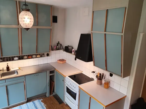 Renoverat kök från 40-talet.